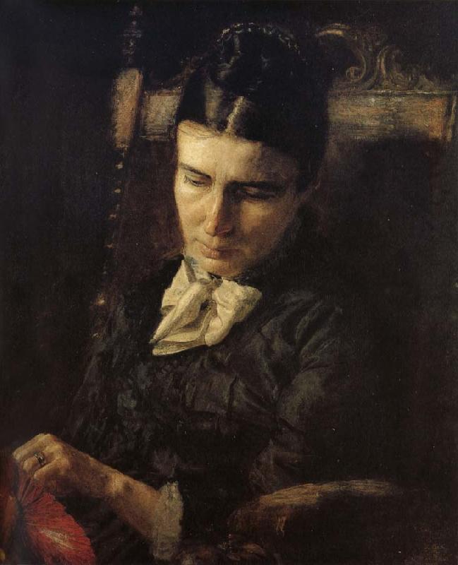 Thomas Eakins Dr. Brinton-s Wife China oil painting art